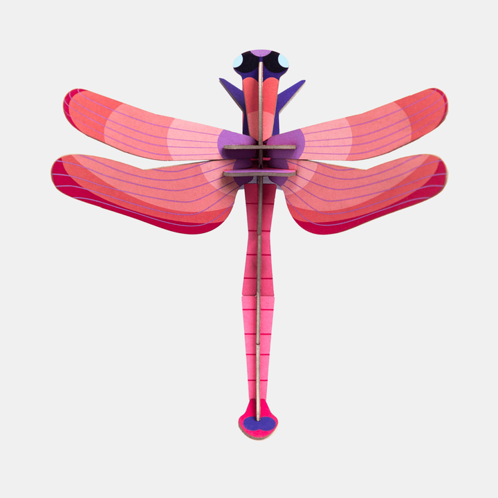 Wall Art Butterflies (B7) - Ruby Dragonfly