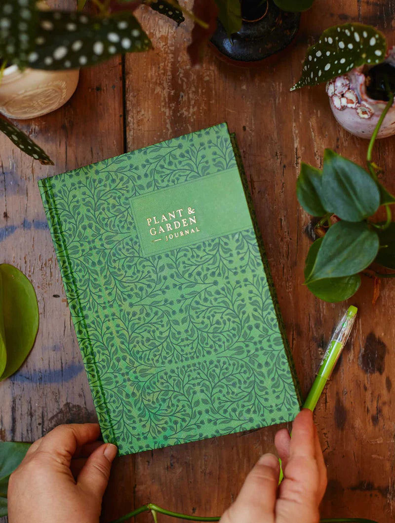 Write to Me Stationery | Plant & Garden Journal - Green | Shut the Front Door