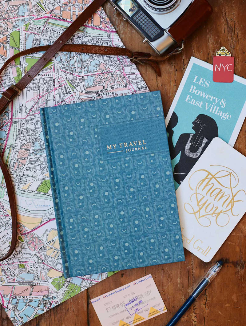 Write to Me Stationery | My Travel Journal - Blue | Shut the Front Door