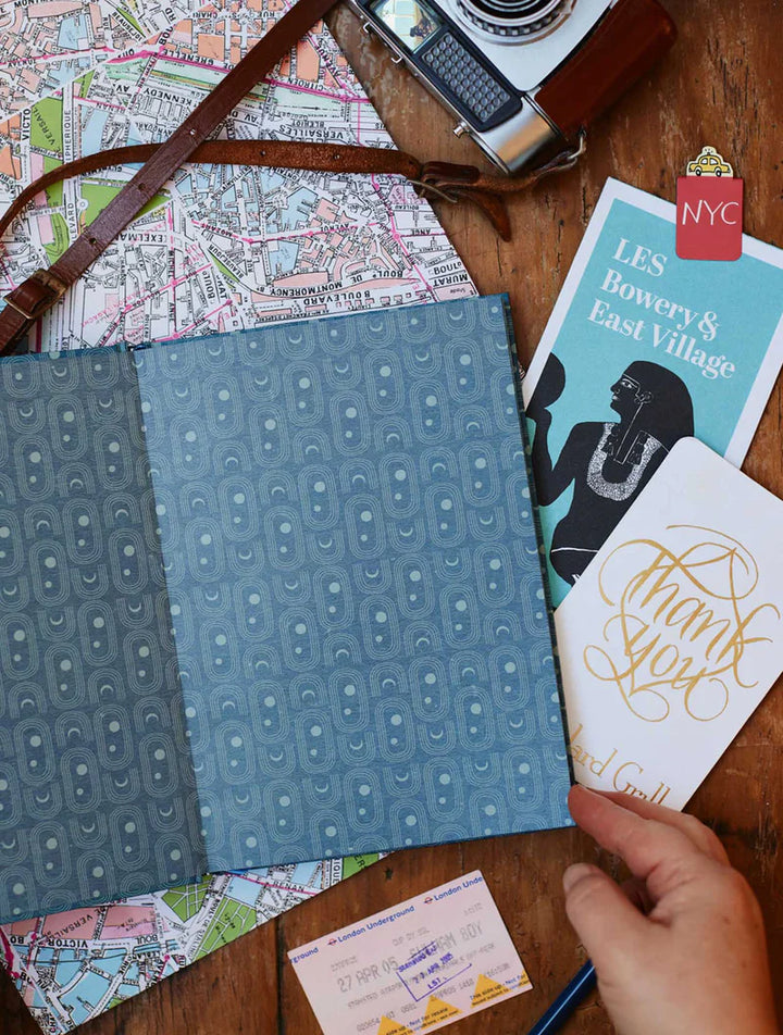 Write to Me Stationery | My Travel Journal - Blue | Shut the Front Door