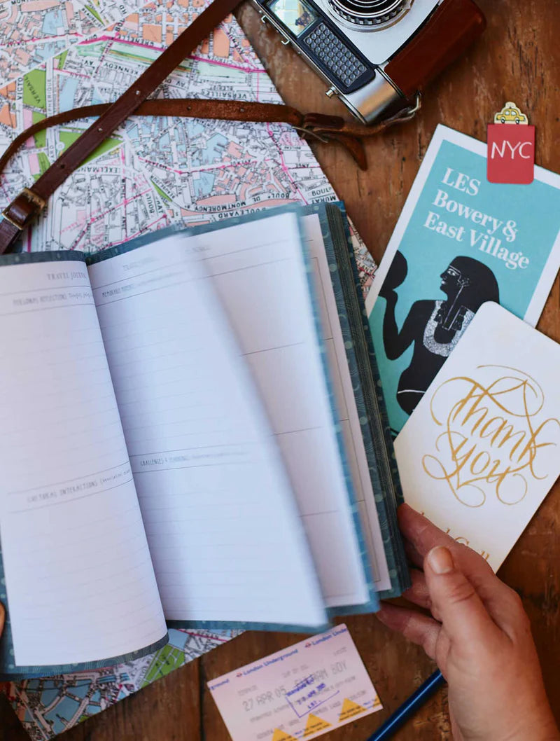 Write to Me Stationery | My Travel Journal - Blue | Shut the Front Door
