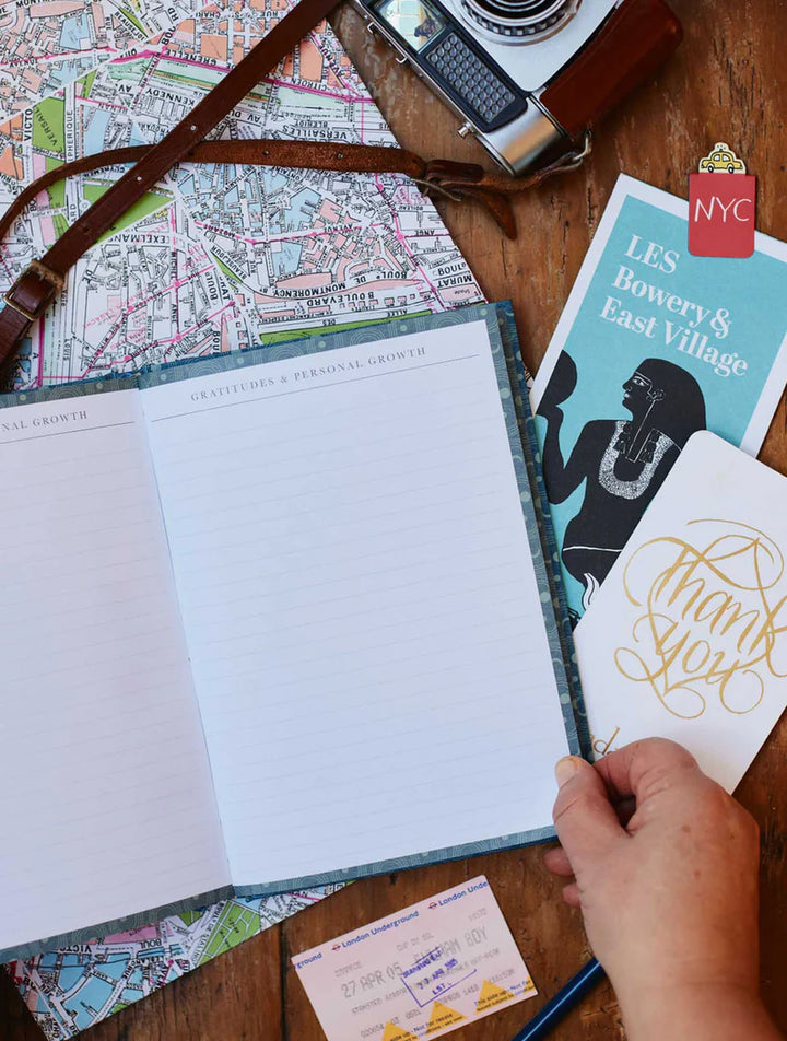 Write to Me Stationery | My Travel Journal - Blue | Shut the Front Door