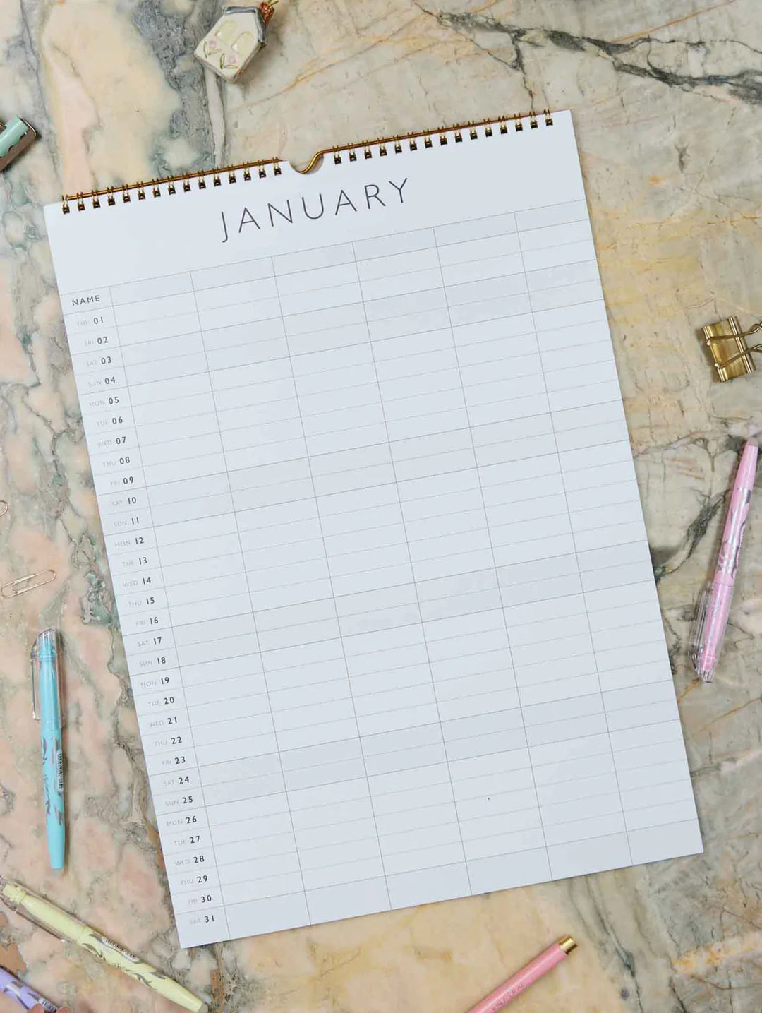 Write to Me Stationery | 2026 Family Chaos Planner | Shut the Front Door