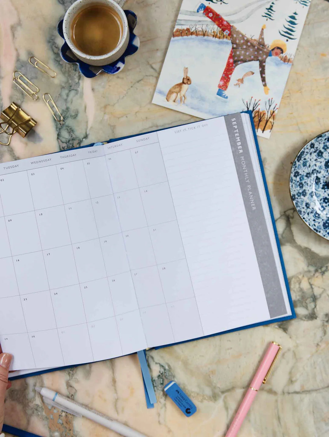 2026 Weekly Planner - Sky