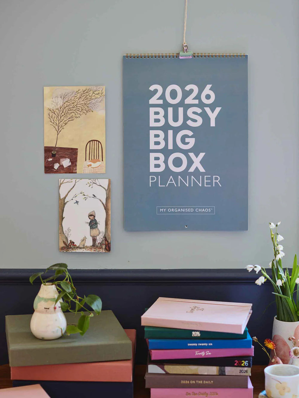 Write to Me Stationery | 2026 Busy Big Box Wall Planner | Shut the Front Door