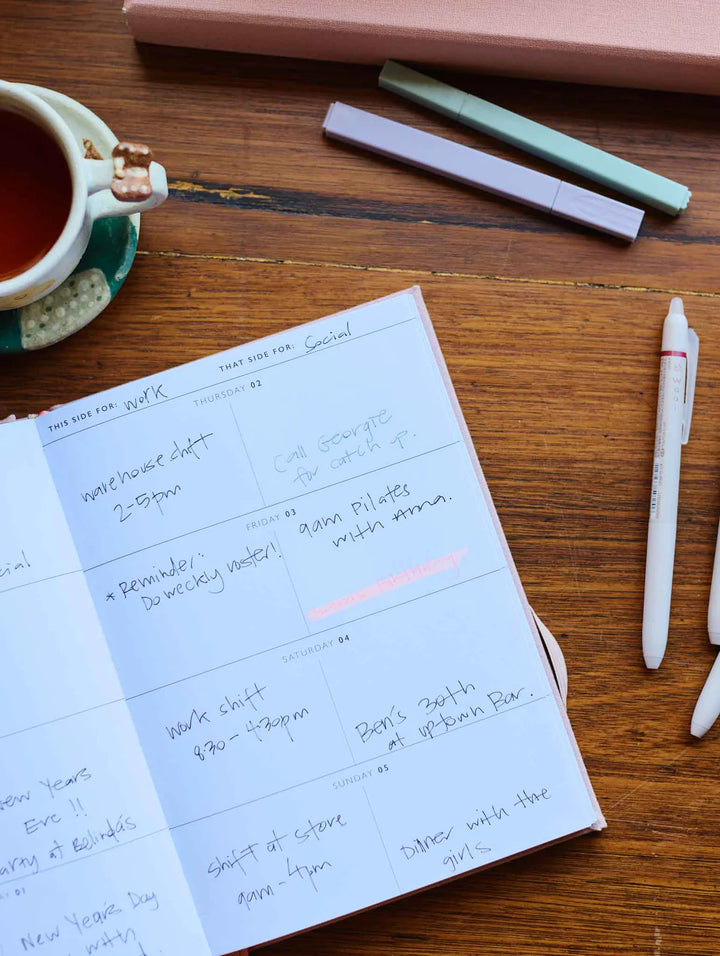 2026 Weekly Planner - Lets Get Excited