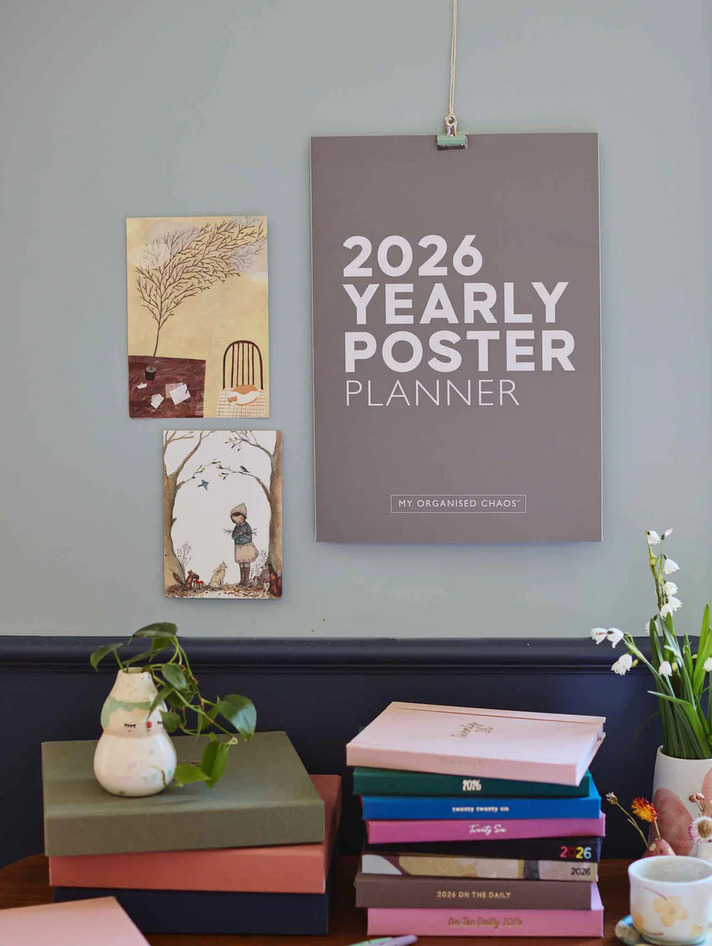 Write to Me Stationery | 2026 Yearly Wall Planner | Shut the Front Door