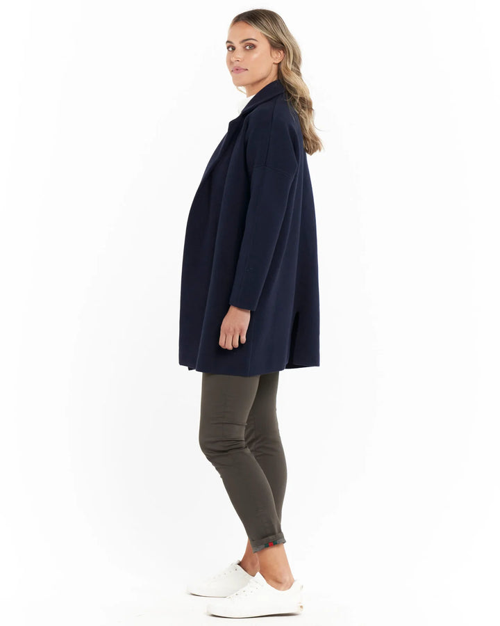 Betty Basics | Bristol Coatigan - Midnight Blue | Shut the Front Door