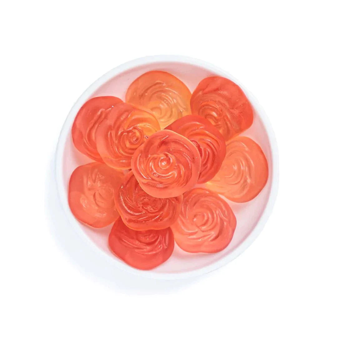 Ask Mummy & Daddy | Prosecco Rose  Gummies 50g | Shut the Front Door