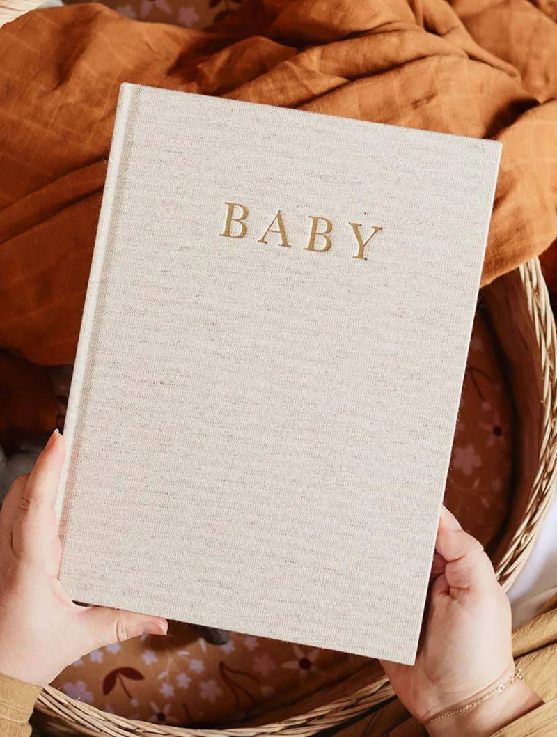 Write to Me Stationery | Baby Journal - Birth to Five Years Oatmeal | Shut the Front Door