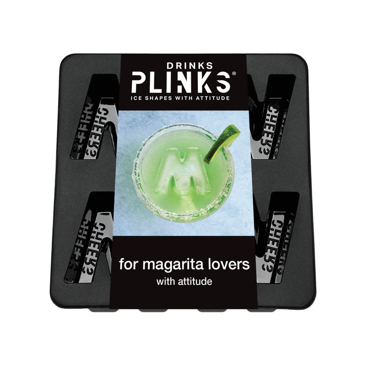 Drinks Plinks | Ice Cube Tray - M for Margarita Lovers | Shut the Front Door