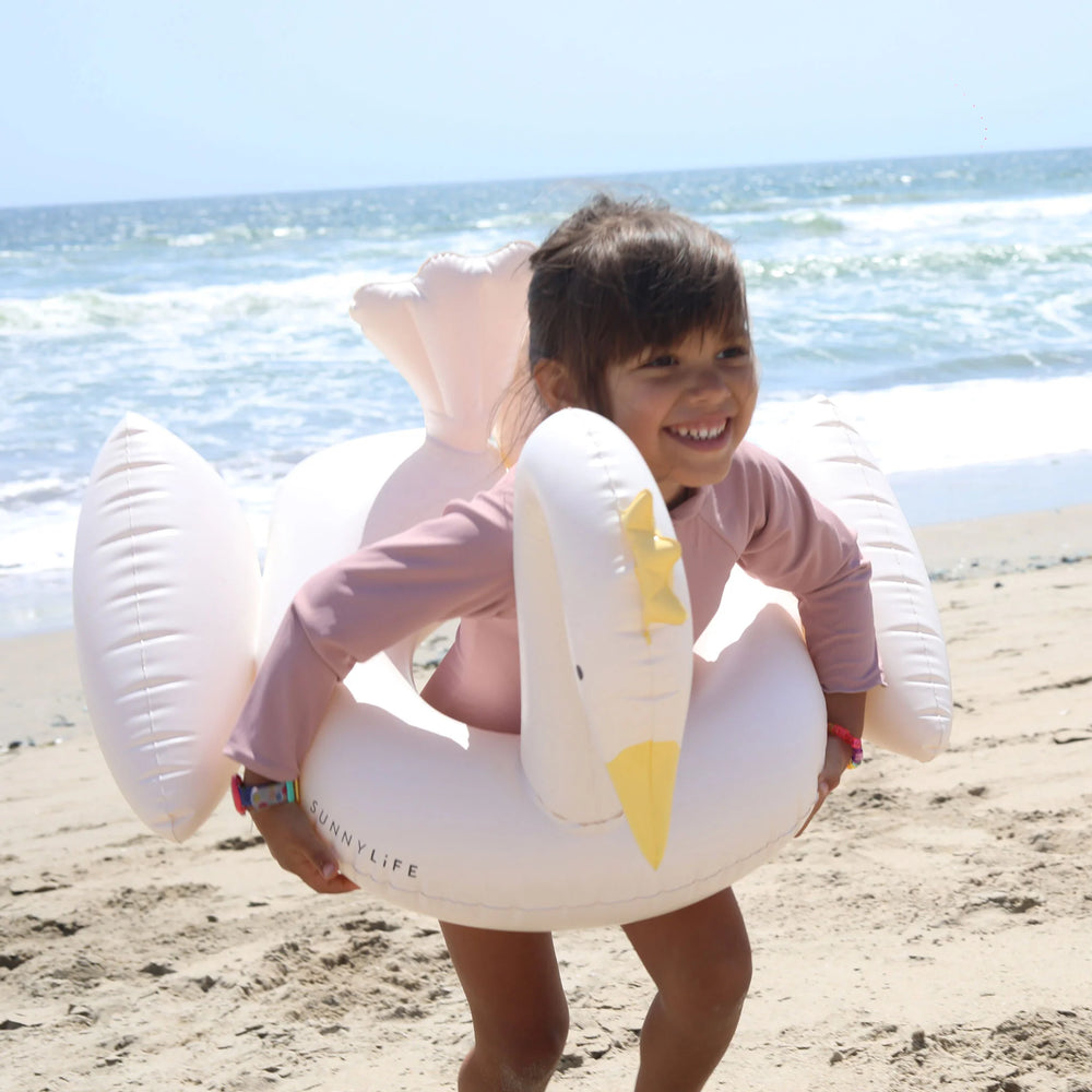 Sunnylife | Kids Tube Pool Ring - Princess Swan Multi | Shut the Front Door