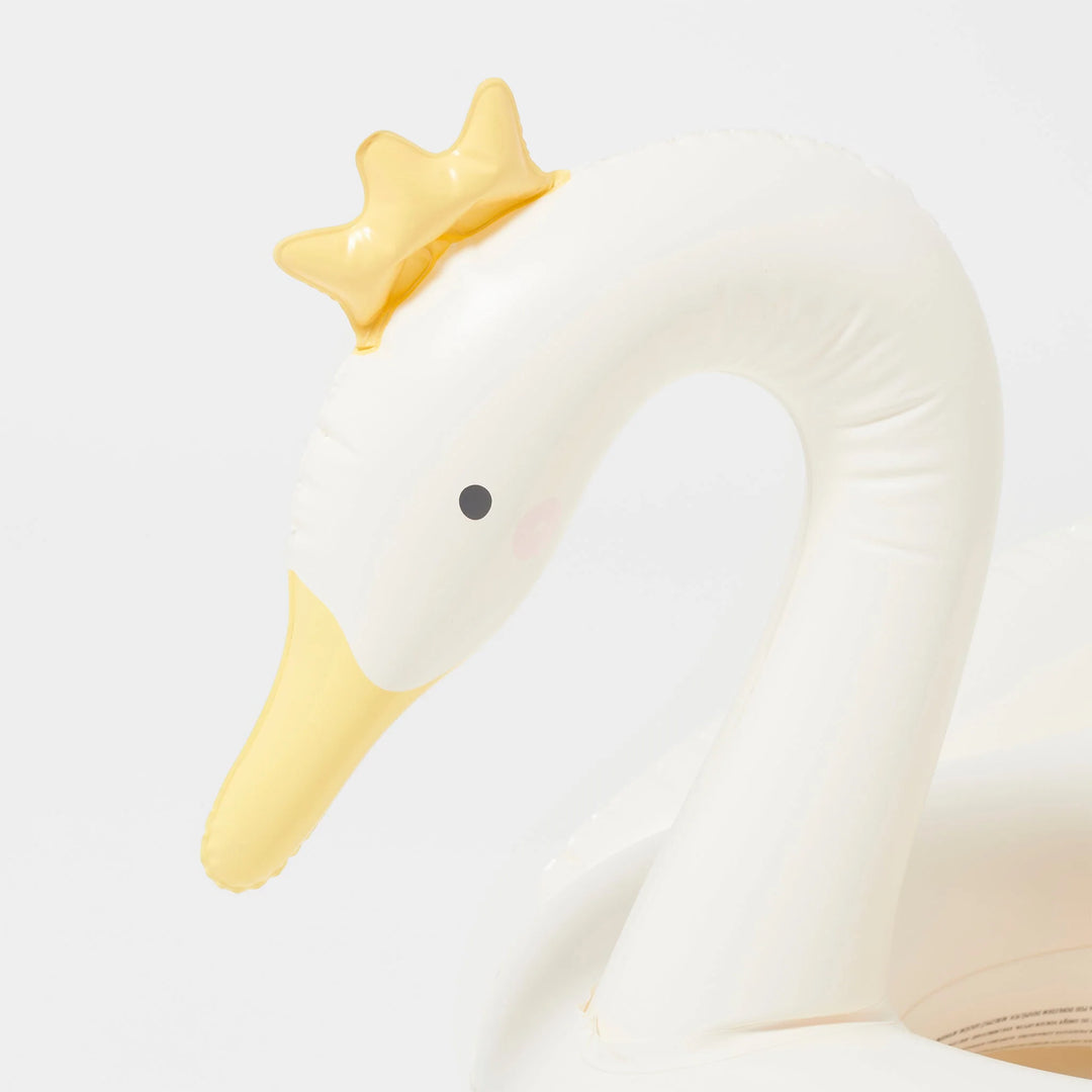 Sunnylife | Kids Tube Pool Ring - Princess Swan Multi | Shut the Front Door