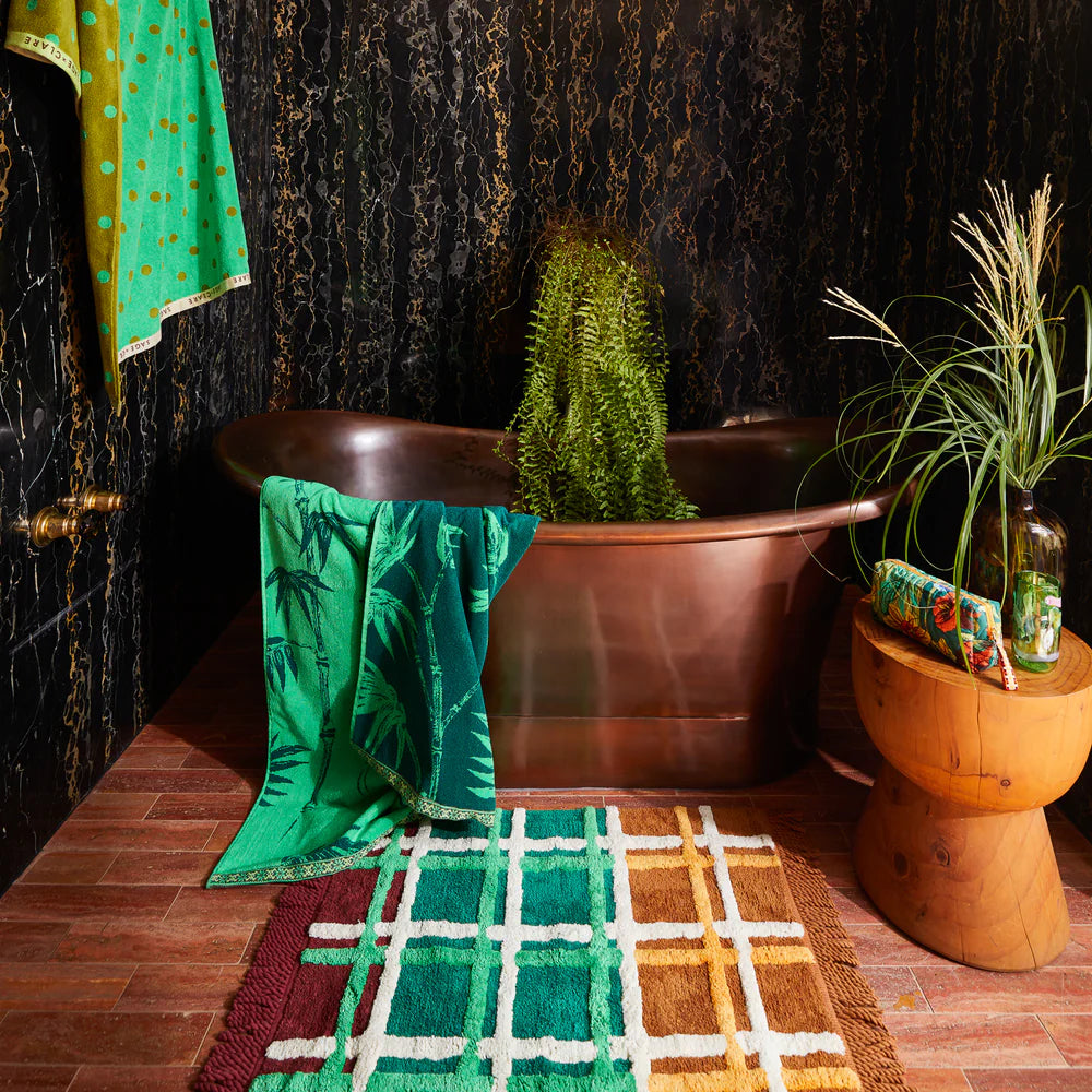 SAGE & CLARE | Karina Bath Mat - Verdant | Shut the Front Door