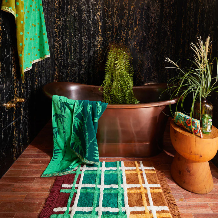 SAGE & CLARE | Karina Bath Mat - Verdant | Shut the Front Door