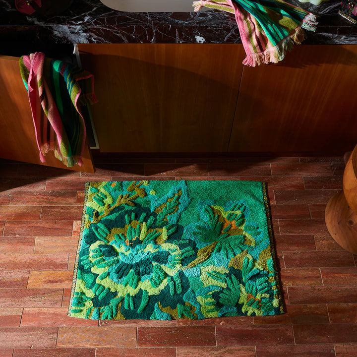 SAGE & CLARE | Eliza Bath Mat - Spring Green | Shut the Front Door
