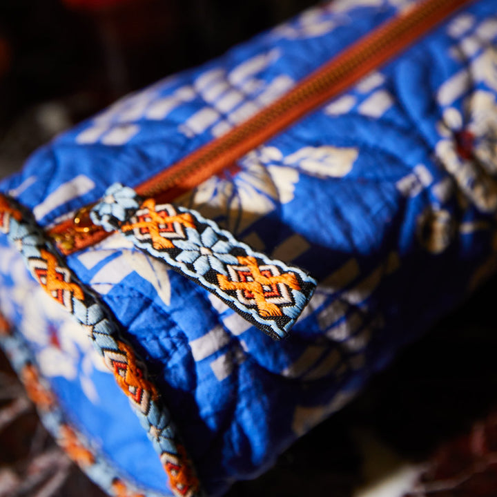 Marta Makeup Bag - Ultramarine