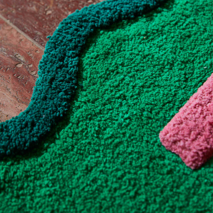 SAGE & CLARE | Amalie Nudie Bath Mat - Spring Green | Shut the Front Door