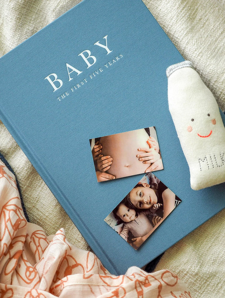 Baby Journal - Birth to Five Years Blue