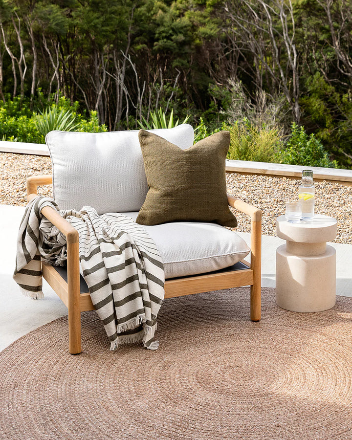 Baya | Banksia Throw - Avocado | Shut the Front Door