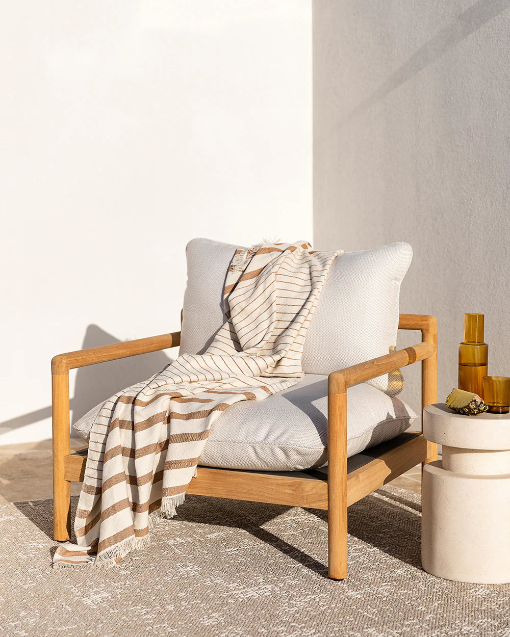 Baya | Banksia Throw - Pecan | Shut the Front Door