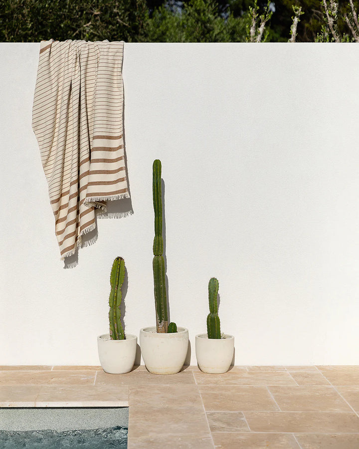 Baya | Banksia Throw - Pecan | Shut the Front Door