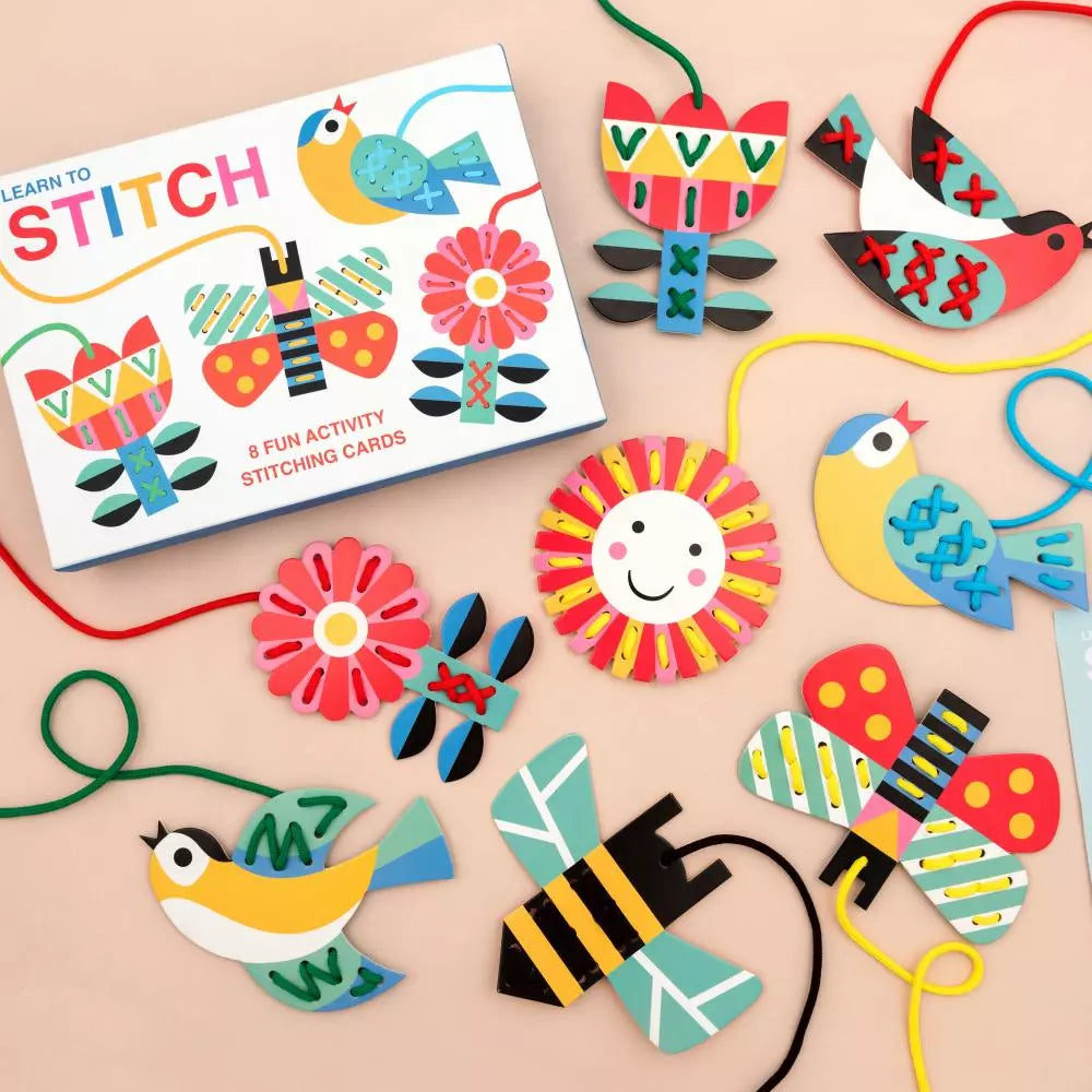 Rex London | Cardboard Learn to Stitch | Shut the Front Door
