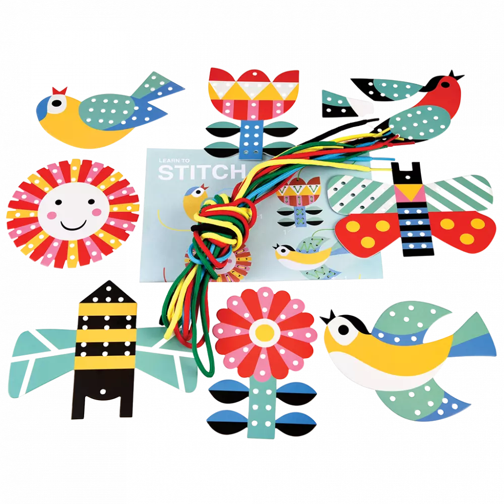 Rex London | Cardboard Learn to Stitch | Shut the Front Door