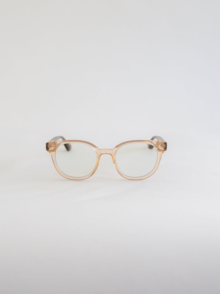 Antigone | Chris Reading Glasses - Peach | Shut the Front Door