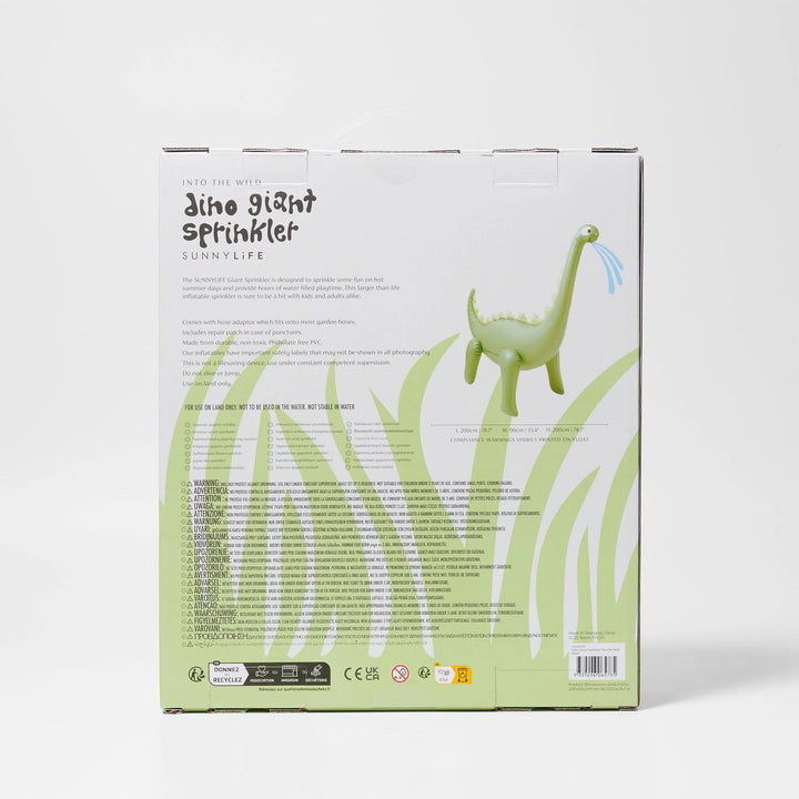 Sunnylife | Dino Giant Sprinkler - Into the Wild Khaki | Shut the Front Door