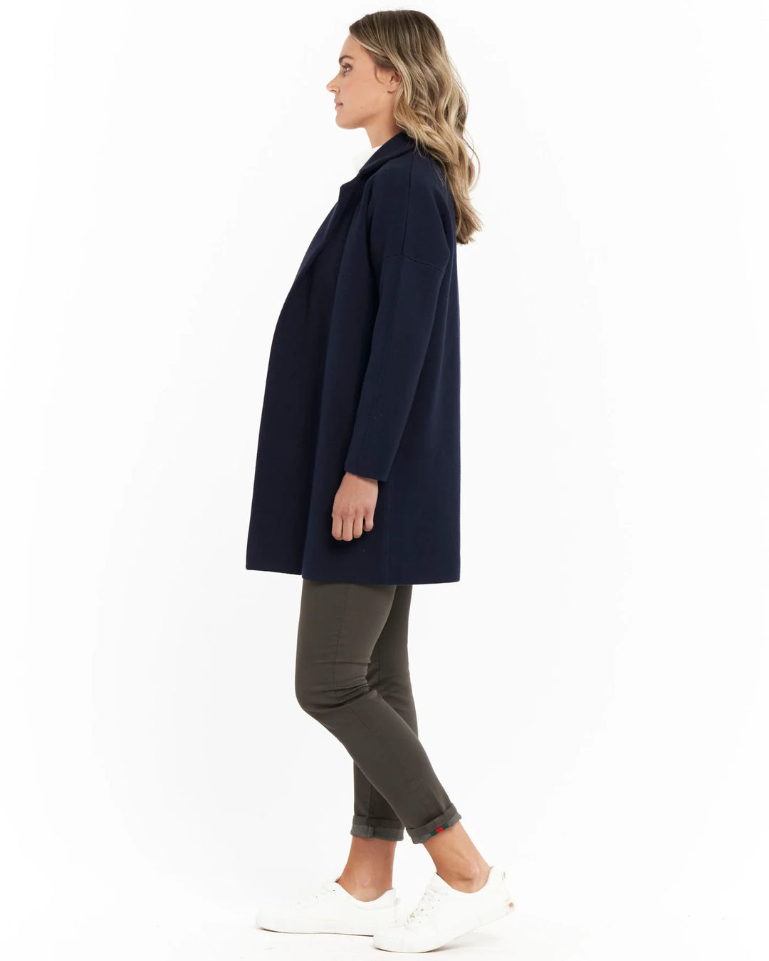 Betty Basics | Bristol Coatigan - Midnight Blue | Shut the Front Door