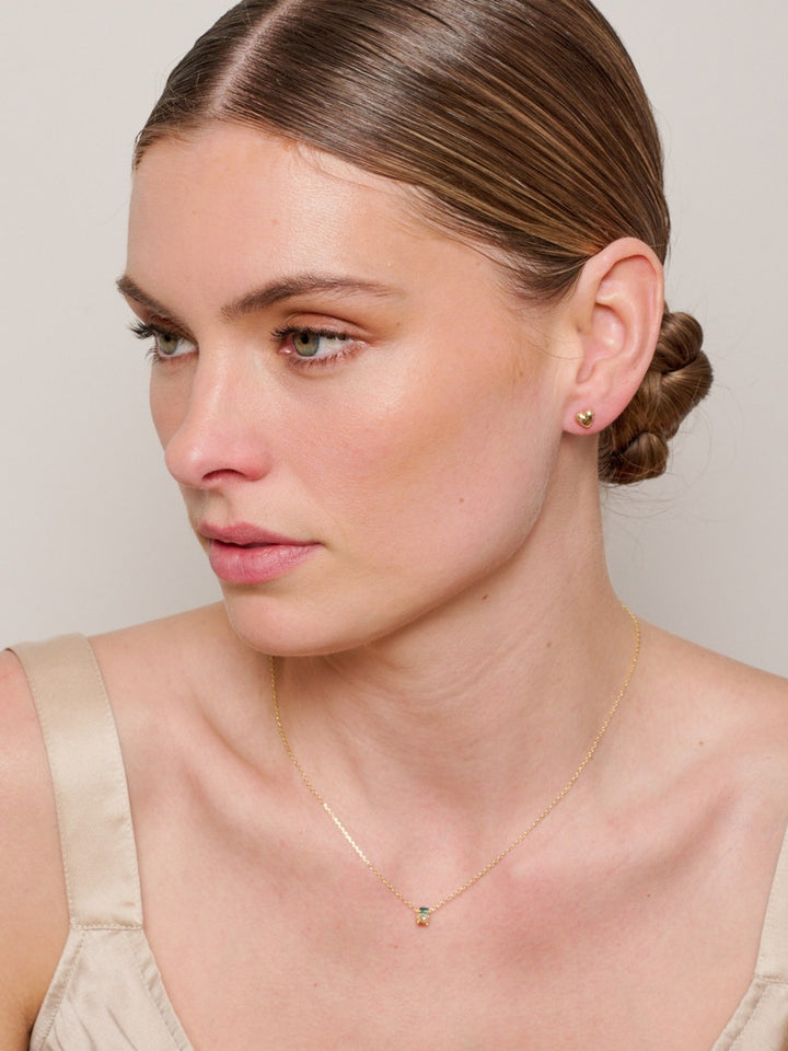 Tiger Tree | Baby Heart Studs - Gold | Shut the Front Door