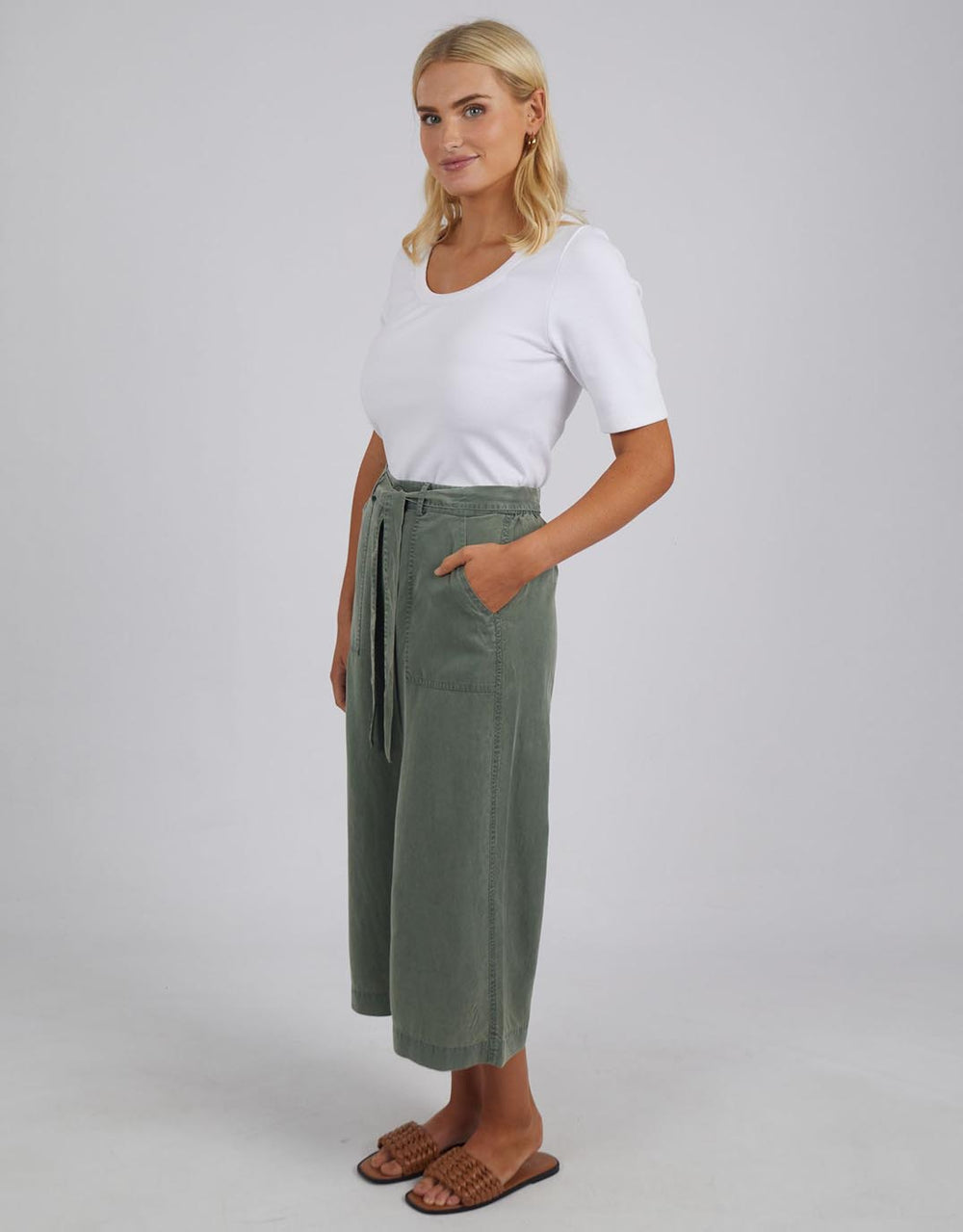 Elm Knitwear | Bliss Washed Pant - Clover | Shut the Front Door