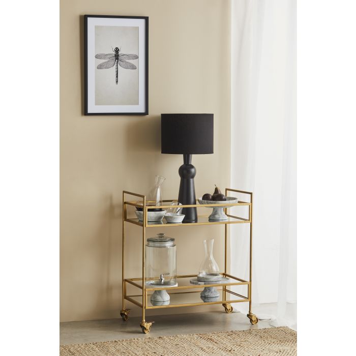 Amalfi | Fairmont Drinks Trolley - Gold | Shut the Front Door