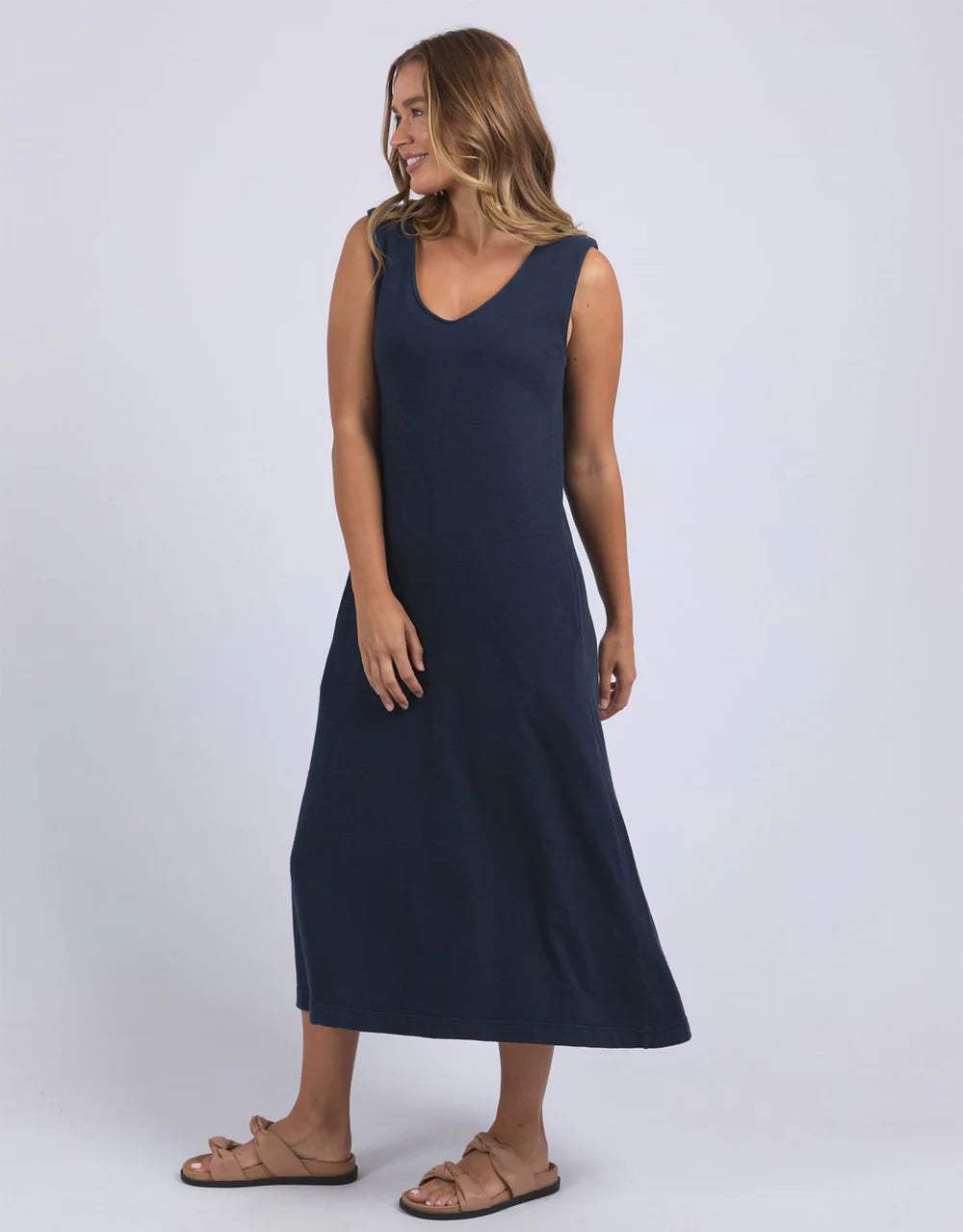 Aspen Dress - Navy
