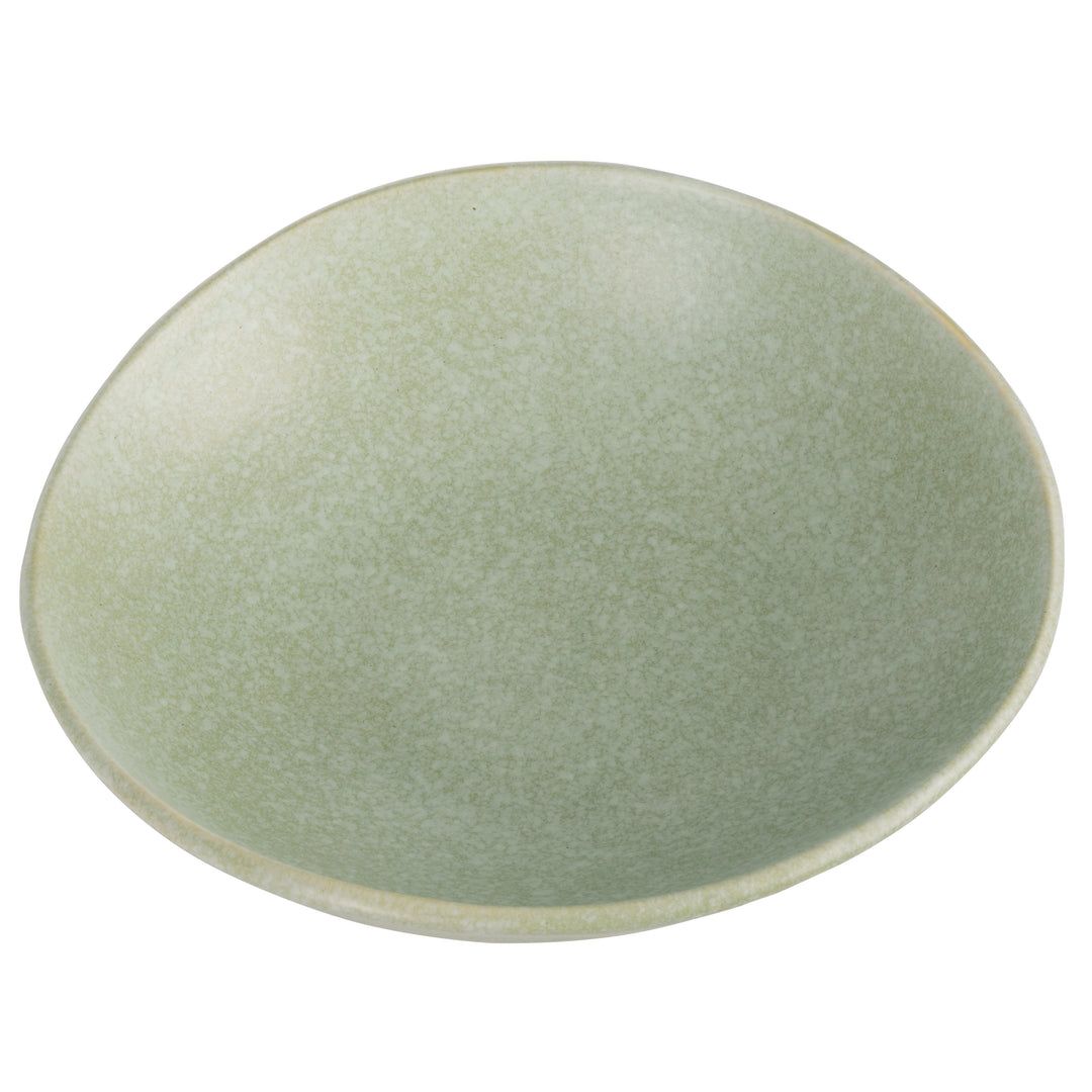Davis & Waddell | Greta Porcelain Raised Serving Plate - Mint | Shut the Front Door