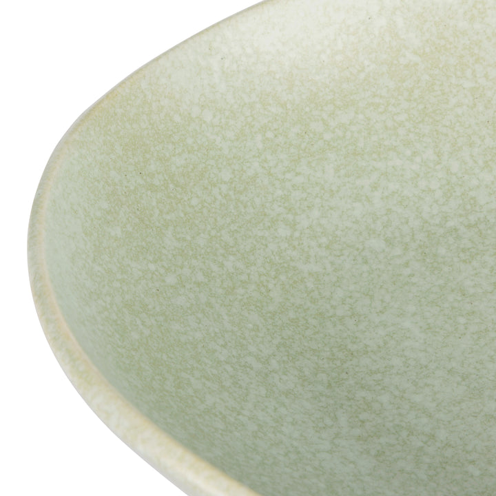 Davis & Waddell | Greta Porcelain Raised Serving Plate - Mint | Shut the Front Door