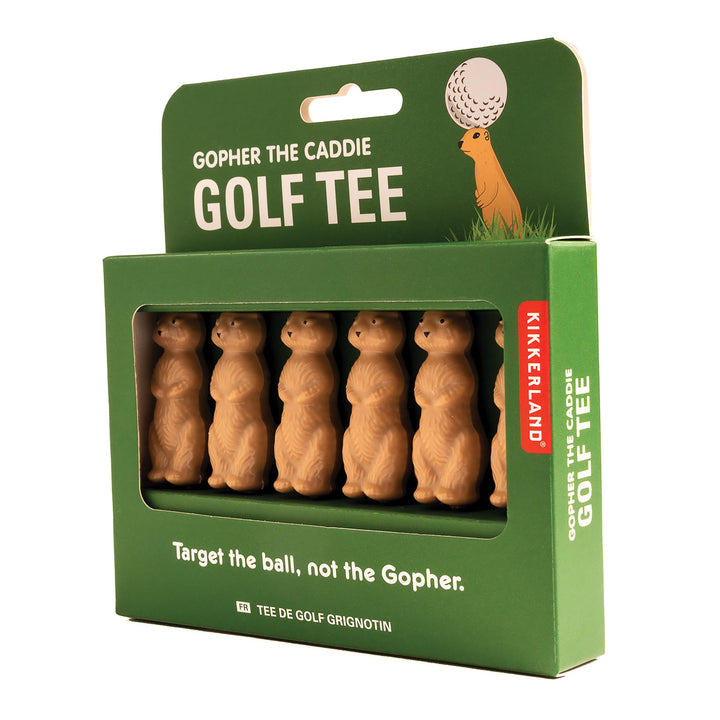 Gopher the Caddy Golf Tee