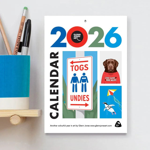 2026 Glenn Jones Calendar