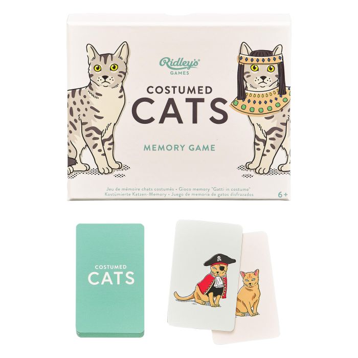 Ridleys | Costumed Cat Memory Game | Shut the Front Door