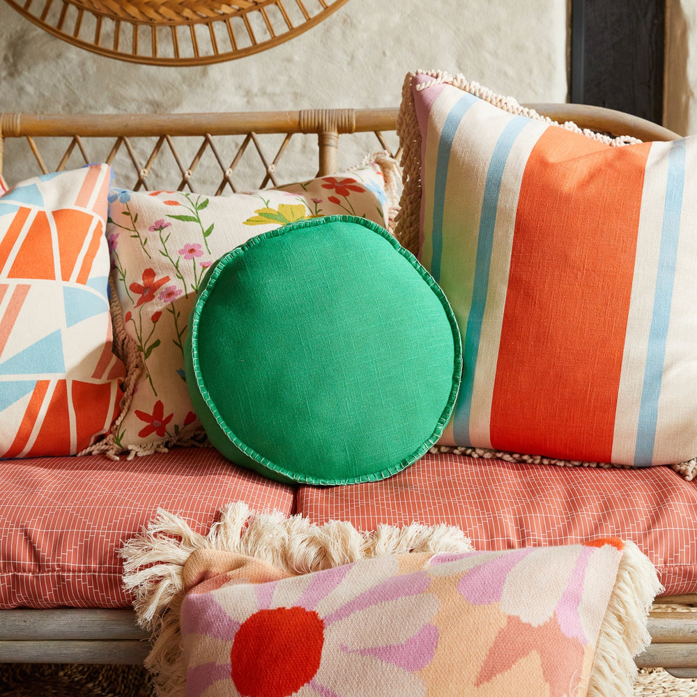 SAGE & CLARE | Rylie Round Cushion - Perilla | Shut the Front Door