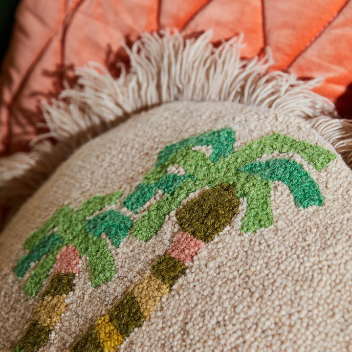 SAGE & CLARE | Bolsa Chica Punch Needle Cushion | Shut the Front Door