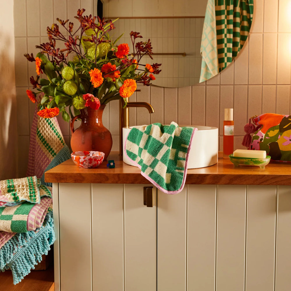 SAGE & CLARE | Fresno Face Washer - Spearmint | Shut the Front Door