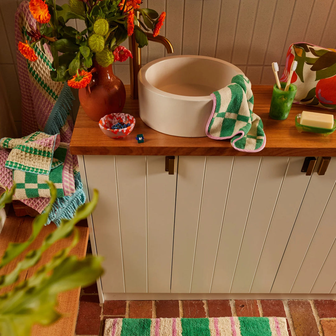 SAGE & CLARE | Fresno Face Washer - Spearmint | Shut the Front Door