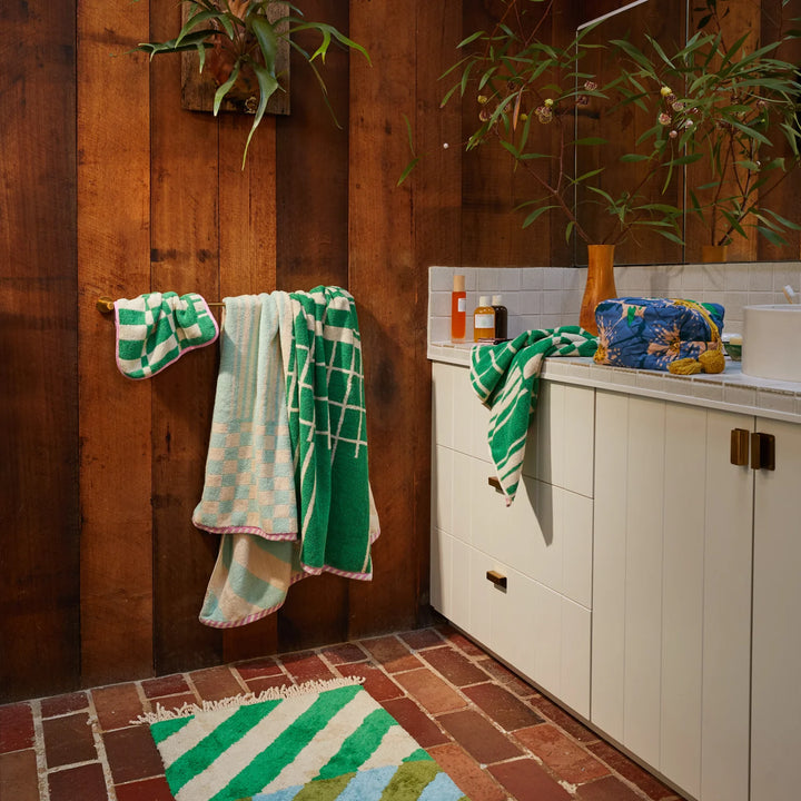 SAGE & CLARE | Fresno Face Washer - Spearmint | Shut the Front Door