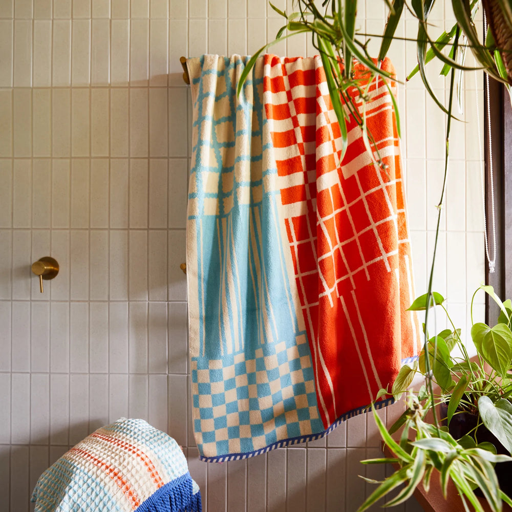 SAGE & CLARE | Fresno Bath Sheet - Paprika | Shut the Front Door