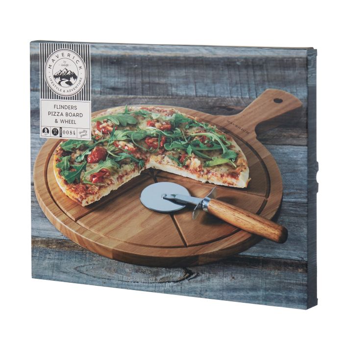 Mavericks | Flinders Pizza Board & Wheel | Shut the Front Door