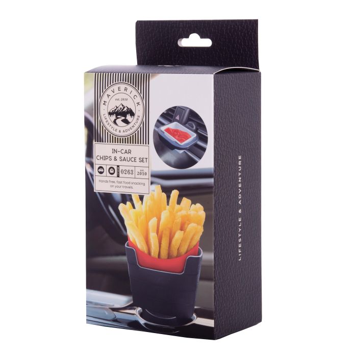 Mavericks | In-Car Chips & Sauce Set | Shut the Front Door