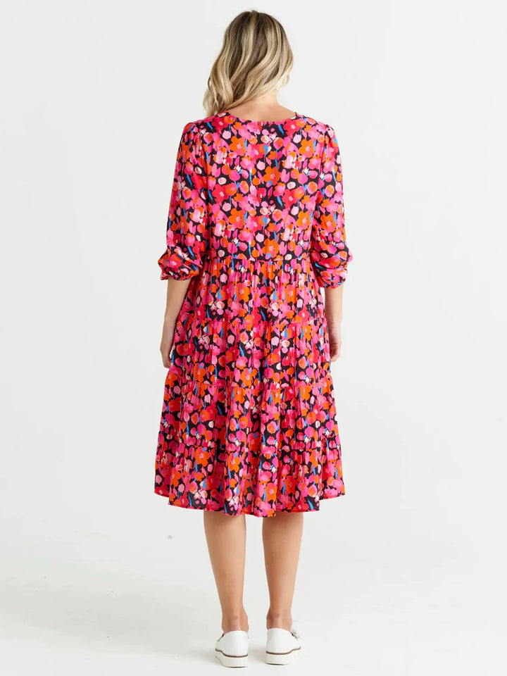 Betty Basics | Janie Dress - Brushed Floral | Shut the Front Door