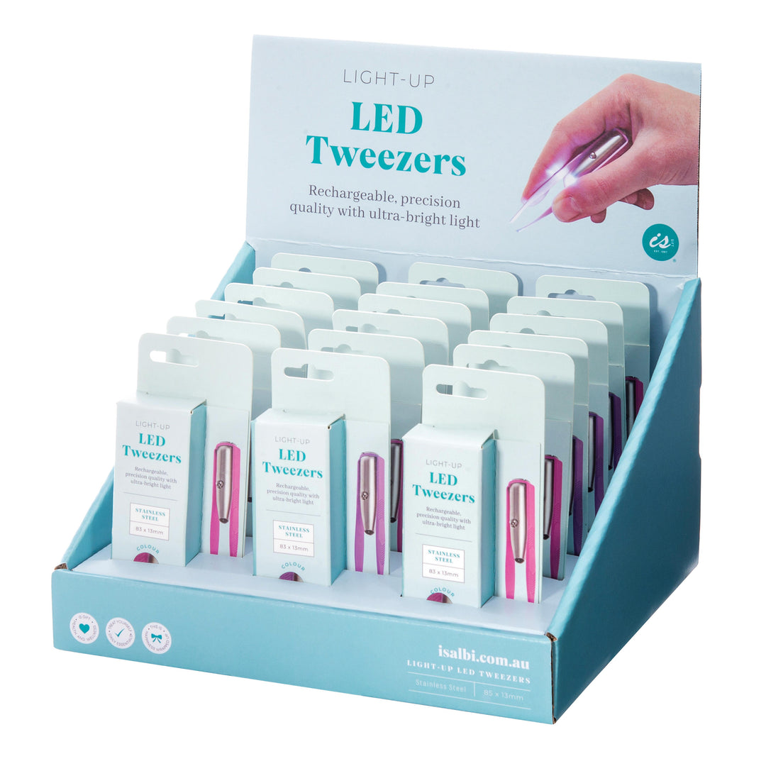 Light Up LED Tweezers - Lilac